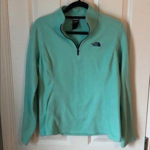 North Face mint pullover